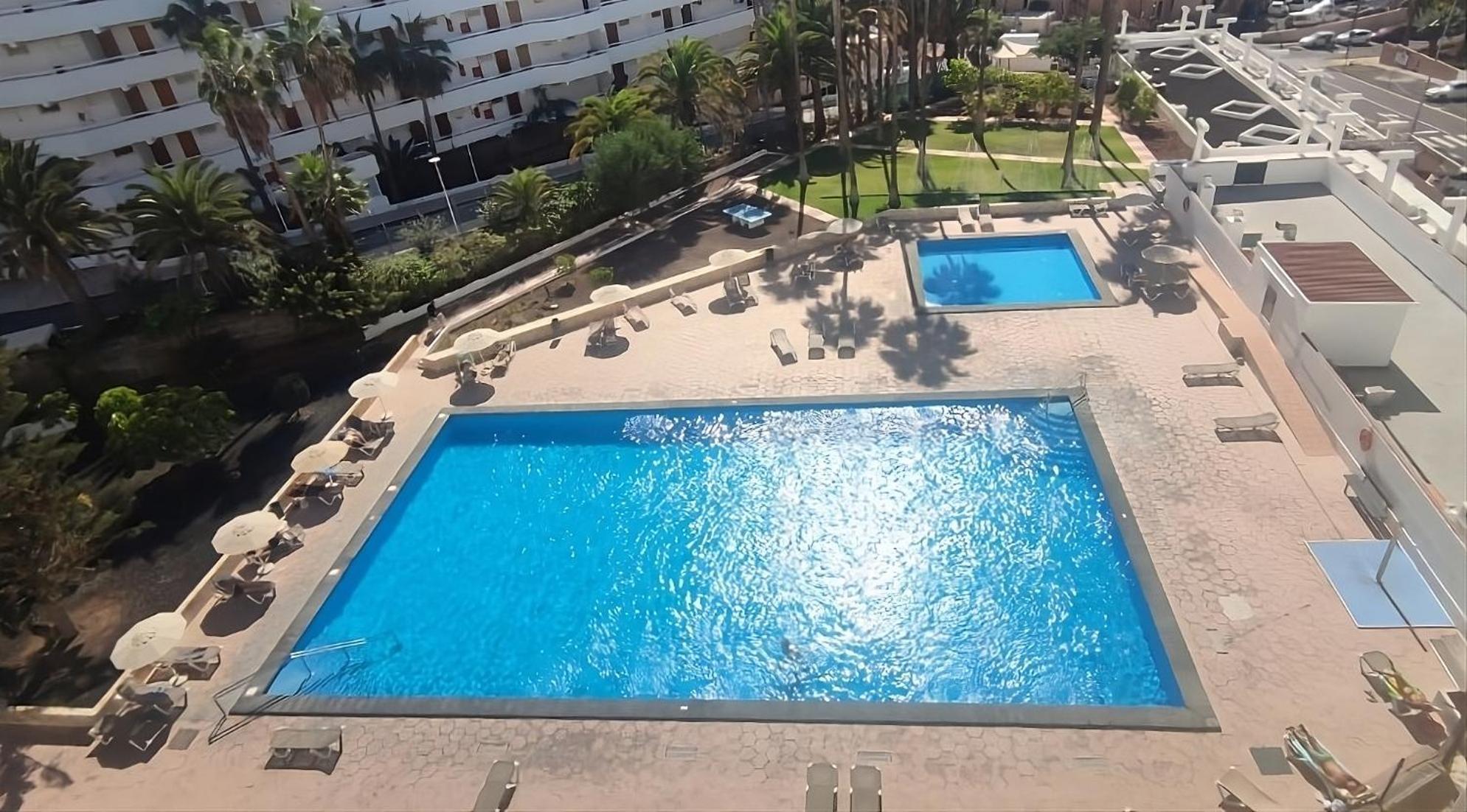 Blanco&Azul - Comfortable Ocean View Apartment Next To The Beach Playa de las Americas  Luaran gambar